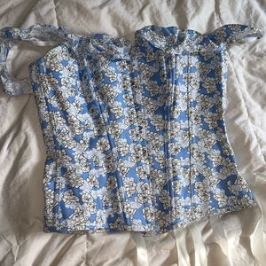 Floral Corset shirt